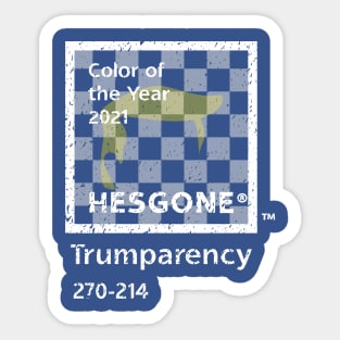 Hesgone 2021 color - TRUMParency Sticker